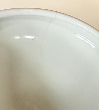 Kozan Makuzu Japanese Porcelain Stem Bowl by Makuzu Kozan Meiji Period