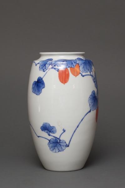 Kozan Makuzu Japanese Porcelain Vase