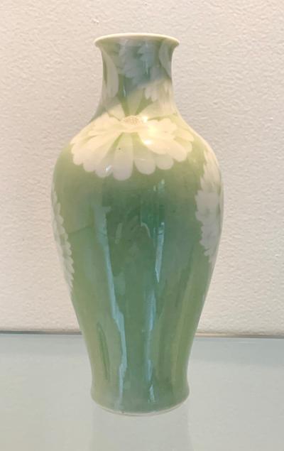 Kozan Makuzu Japanese Porcelain Vase Meiji Period Makuzu Kozan