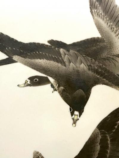 Kozan Makuzu Rare Large Japanese Porcelain Presentation Plate Makuzu Kozan