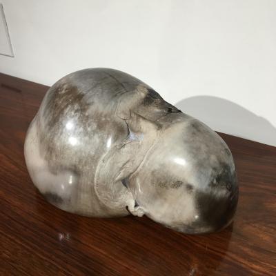 Kristen Caulfield Raku sculpture by Kristen Caulfield USA 1980s