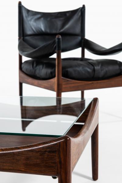 Kristian Solmer Vedel Kristian Solmer Vedel Easy Chairs with Side Table Model Modus