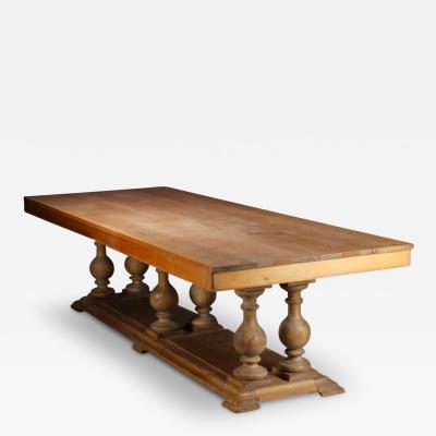 Kristoffer Nyrop Varming Large Neo Renaissance Table in Pine and Oak by Kristoffer Varming