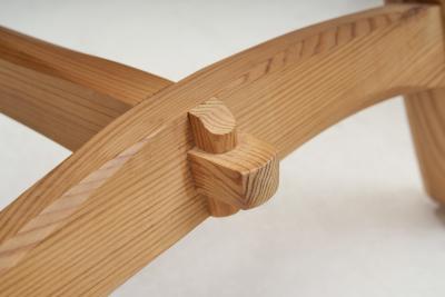 Krogen s M bler Scandinavian Pine Stools in the manner of Krogen s M bler Scandinavia ca 1960s