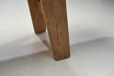 Krogen s M bler Sheepskin Wooden Bench for Krogen s M bler Norway Mid 20th century