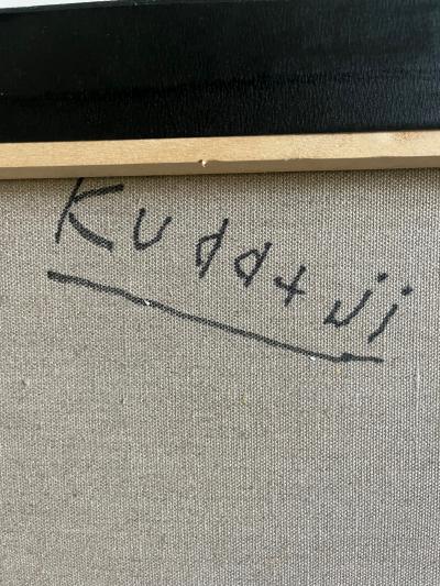 Kudditji Kngwarreye Contemporary Australian Aboriginal Painting by Kudditji Kngwarreye