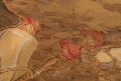 Kurata Shoto Women Working in the Forest ca 1910