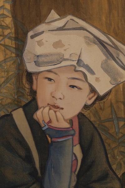 Kurata Shoto Women Working in the Forest ca 1910