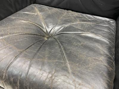 Kurt Hvitsj Pair of 1970 s Leather Lounge Chairs by Kurt Hvitsj 