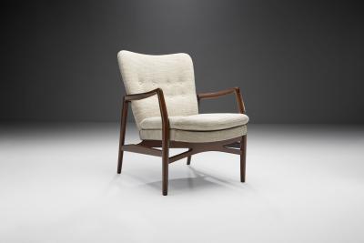 Kurt Olsen Kurt Olsen Model 215 Easy Chair for Slagelse M belv rk Denmark 1954