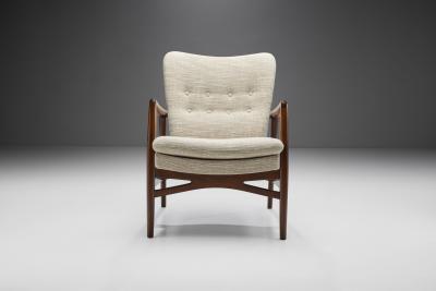 Kurt Olsen Kurt Olsen Model 215 Easy Chair for Slagelse M belv rk Denmark 1954