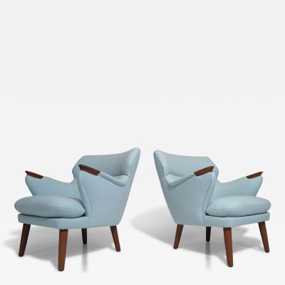 Kurt Olsen Kurt Olsen for Andersen Bohm Mid century Danish Lounge Chairs