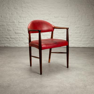 Kurt Olsen Model 223 Rosewood Armchair by Kurt Olsen Denmark 1950s