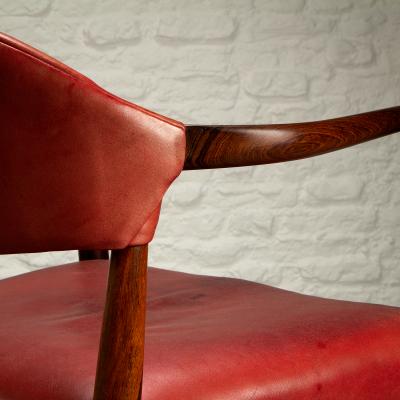 Kurt Olsen Model 223 Rosewood Armchair by Kurt Olsen Denmark 1950s