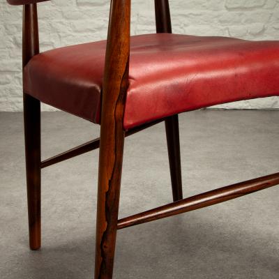 Kurt Olsen Model 223 Rosewood Armchair by Kurt Olsen Denmark 1950s
