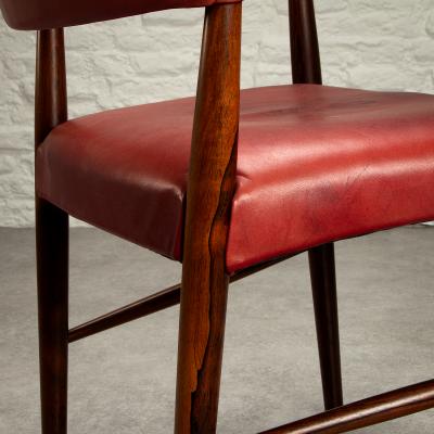 Kurt Olsen Model 223 Rosewood Armchair by Kurt Olsen Denmark 1950s