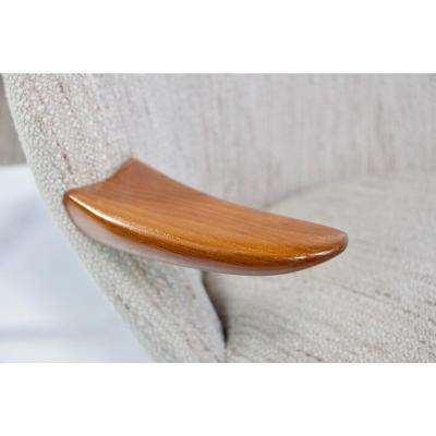 Kurt Olsen Pair of Kurt Olsen Danish Teak Lounge Chairs