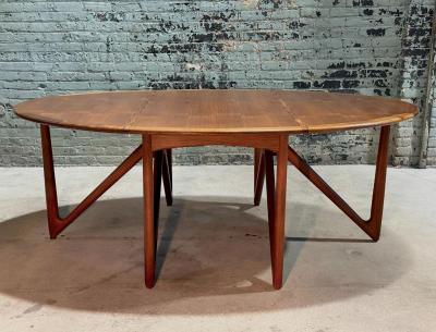 Kurt Ostervig Teak Dining Table Denmark 1960