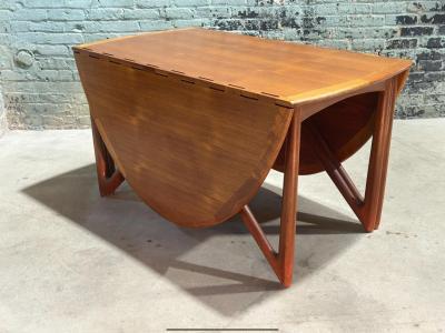 Kurt Ostervig Teak Dining Table Denmark 1960