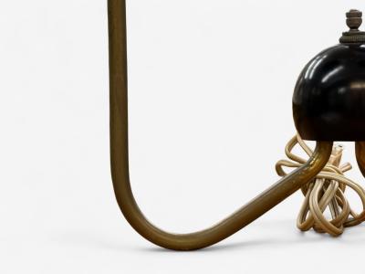 Kurt Versen Mid Century Modern Brass Table Lamps USA 1960s