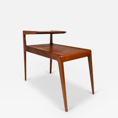 Kurt stervig Kurt Ostervig Danish Modern Two Tier Side Table in Teak by Kurt stervig for Jason M bler