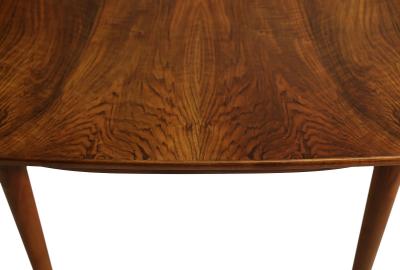 Kurt stervig Kurt Ostervig Kurt Ostervig Burled Walnut Dining Table with Eye catching Grain