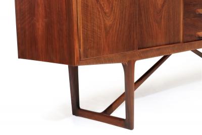 Kurt stervig Kurt Ostervig Kurt Ostervig for Brande Mobelfabrik Burled Walnut Cabinet