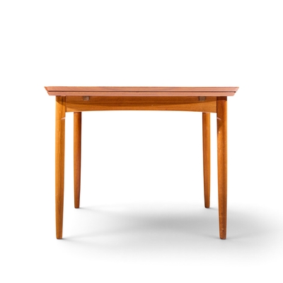 Kurt stervig Kurt Ostervig Kurt stervig Style Mid Century Danish Teak Hidden Leaf Dining Table
