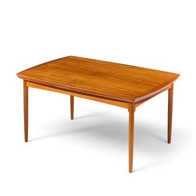 Kurt stervig Kurt Ostervig Kurt stervig Style Mid Century Danish Teak Hidden Leaf Dining Table
