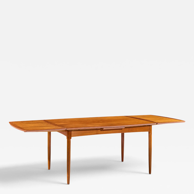 Kurt stervig Kurt Ostervig Kurt stervig Style Mid Century Danish Teak Hidden Leaf Dining Table