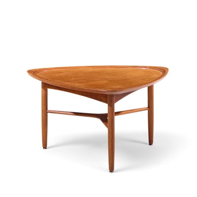Kurt stervig Kurt Ostervig Kurt stervig for Jason M bler Model 176 Danish Teak Guitar Pick Coffee Table