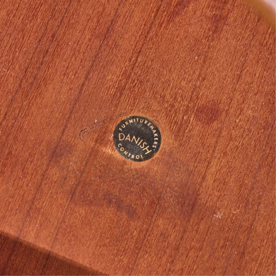 Kurt stervig Kurt Ostervig Kurt stervig for Jason M bler Model 176 Danish Teak Guitar Pick Coffee Table