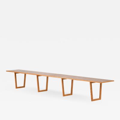 Kurt stervig Kurt Ostervig Side Table Bench Produced by Jason M bler