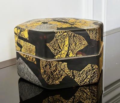 Kyohei Fujita Large Japanese Kazaribako Glass Box Ancient Captial Kyohei Fujita