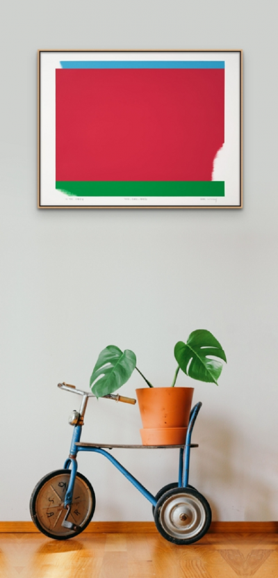 Kyong Lee Drawing For 3 Horizontal Configurations 24 Abstract painting 2022