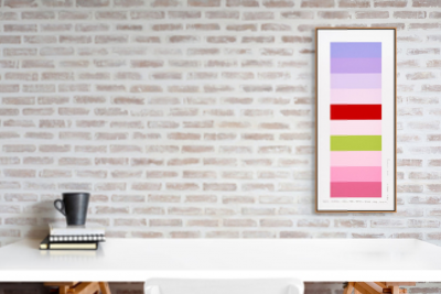 Kyong Lee Emotional Color Chart 164 Abstract painting 2023