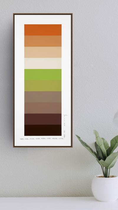 Kyong Lee Emotional color chart 257