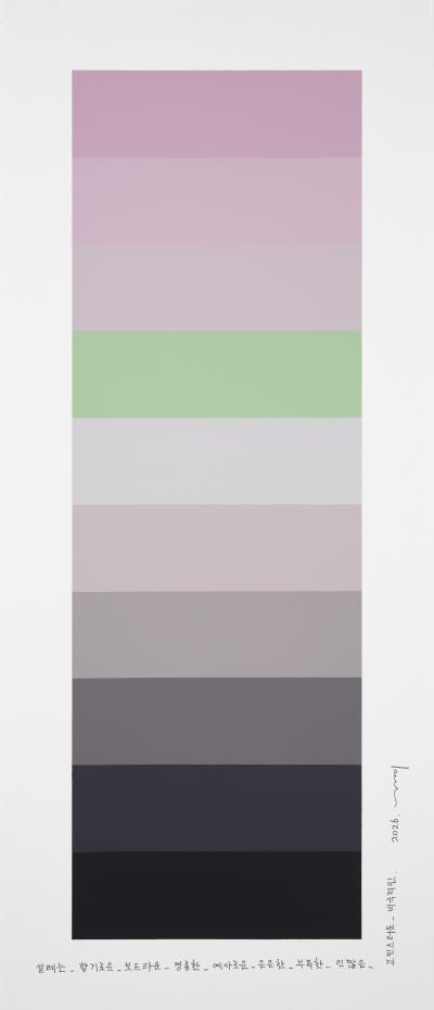 Kyong Lee Emotional color chart 261