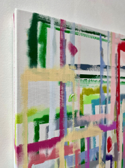 Kyong Lee Perfect Coincidence 16 Abstract painting 2023