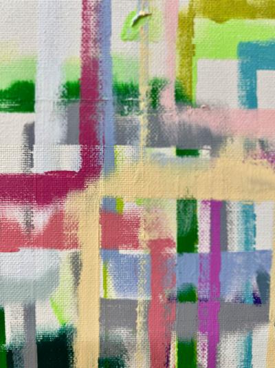 Kyong Lee Perfect Coincidence 16 Abstract painting 2023