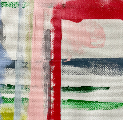 Kyong Lee Perfect Coincidence 16 Abstract painting 2023