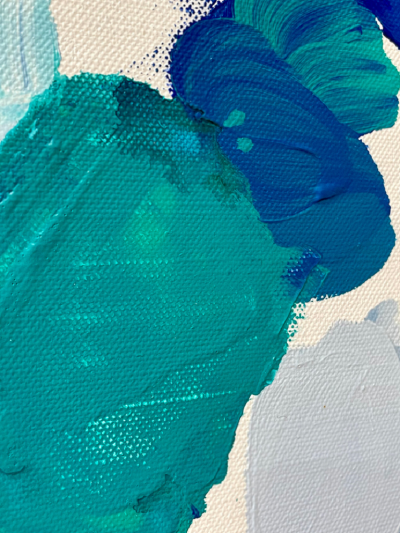 Kyong Lee Perfect Coincidence 19 Abstract painting 2023