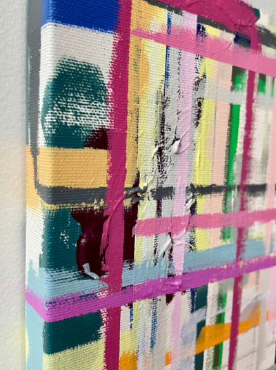 Kyong Lee Perfect Coincidence 7 Abstract painting 2023