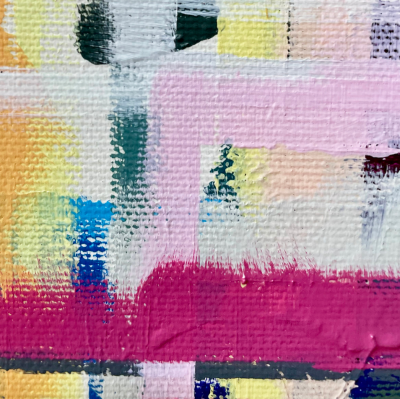 Kyong Lee Perfect Coincidence 7 Abstract painting 2023