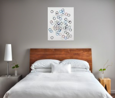 Kyong Lee Prayed for 02 Abstract painting 2018