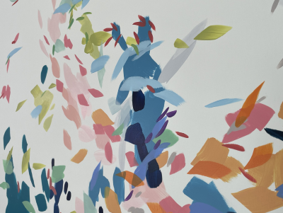 Kyong Lee Record of Undefined Color 23 Abstract Painting 2021