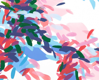 Kyong Lee Record of Undefined Color 25 Abstract Painting 2021