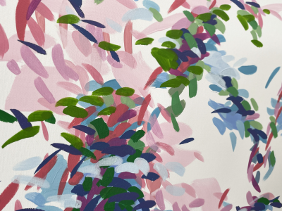 Kyong Lee Record of Undefined Color 25 Abstract Painting 2021