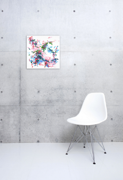 Kyong Lee Record of Undefined Color 25 Abstract Painting 2021