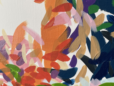 Kyong Lee Record of Undefined Color 28 Abstract Painting 2021